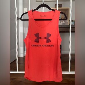 Under Armour Bright Red Sleeveless Top